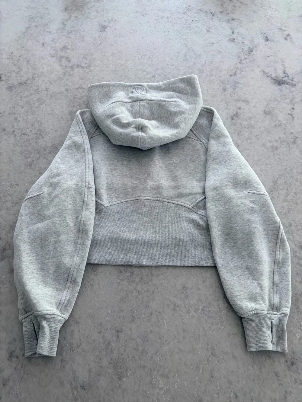Lululemon Hawaii Shaka Graphic Scuba Half-Zip Hoodie in Gray - Size XS/S